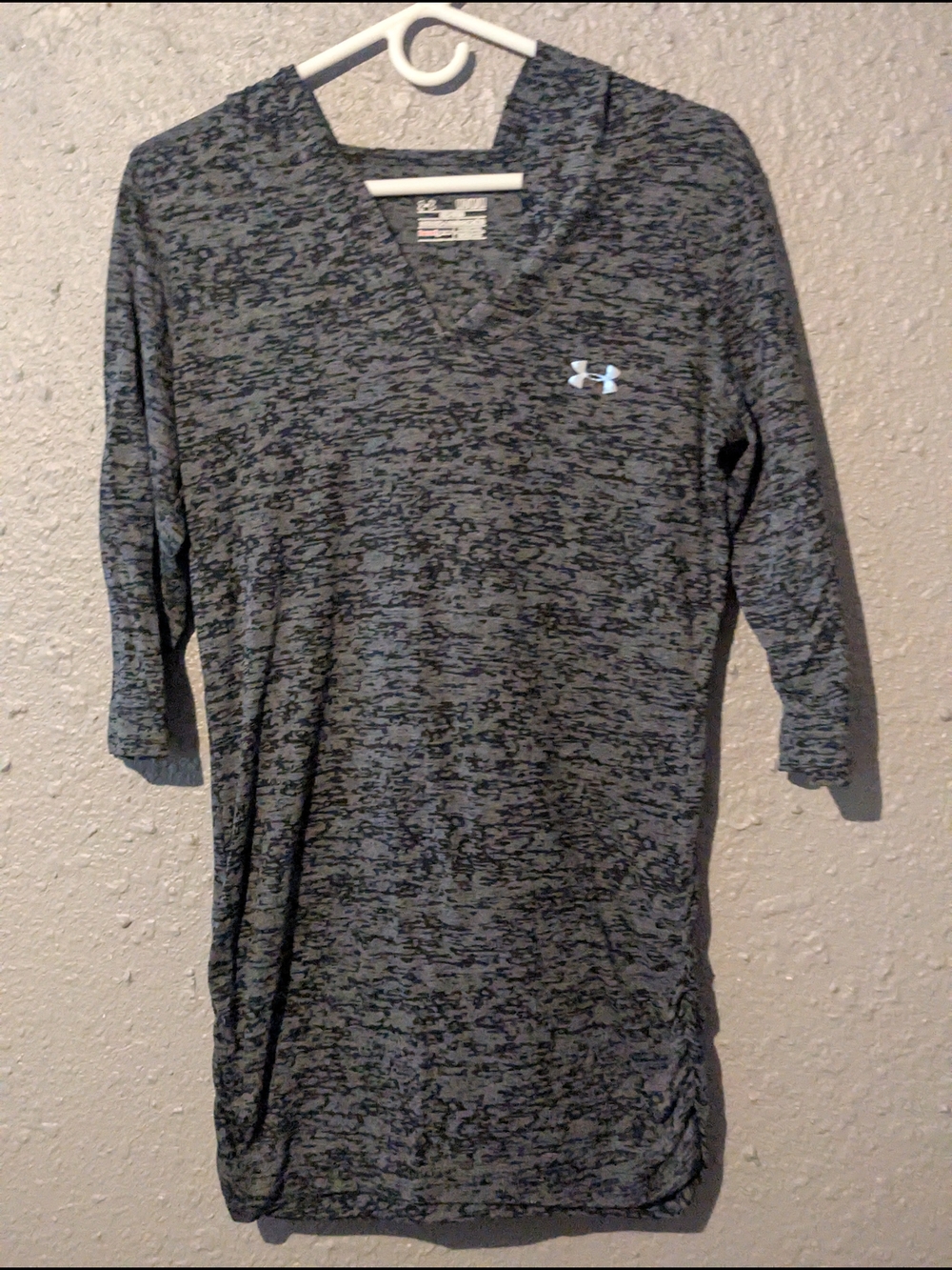 M Gray Marled V-Neck